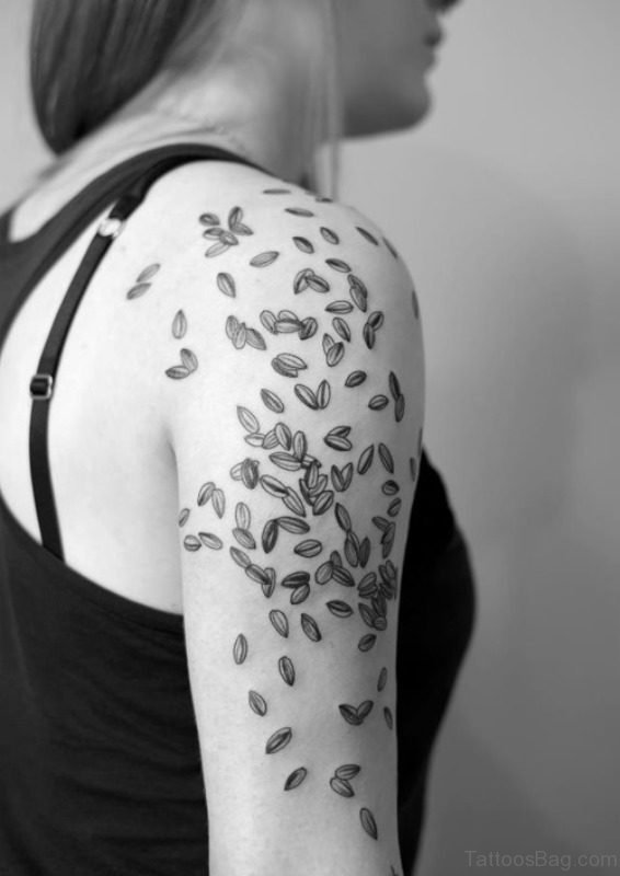 Black And White Right Shoulder