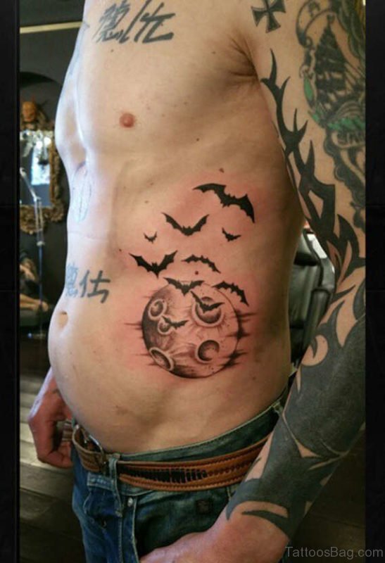 Black Bats Tattoo