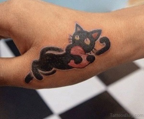 Black Cat Tattoo