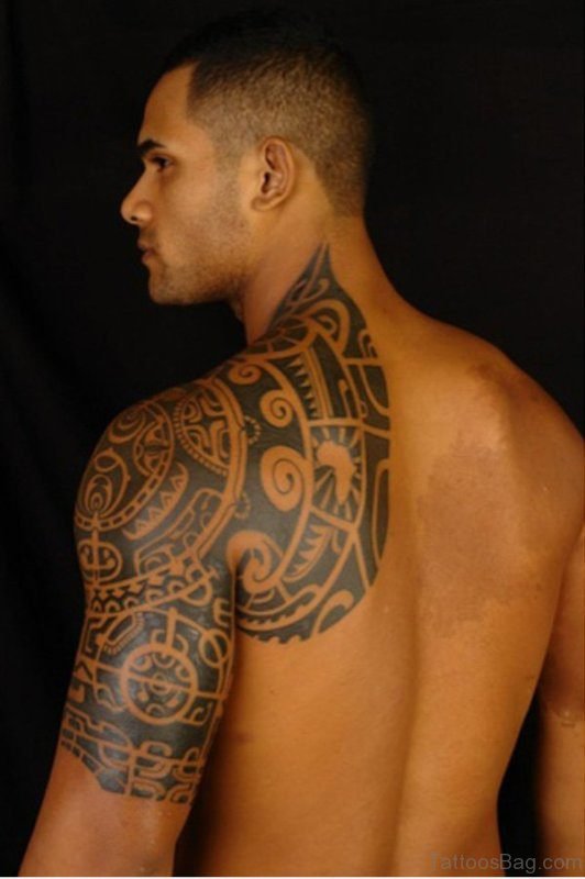 Black Tribal Tattoo