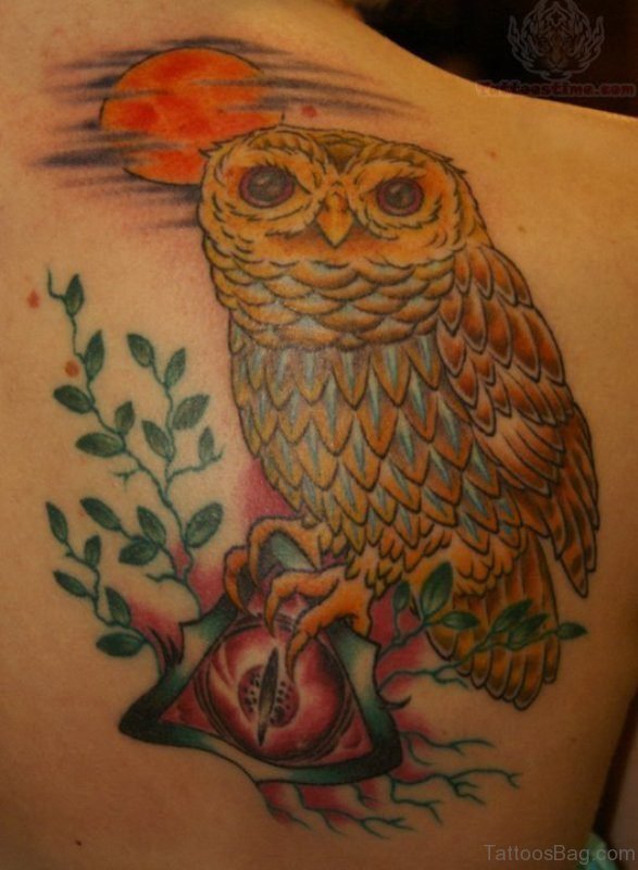 Brown Owl Tattoo