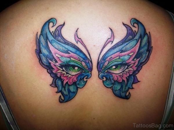 Butterfly Tattoo On Back