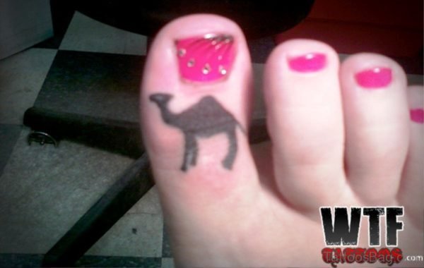 Camel Tattoo For Girls