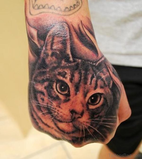 Cat Tattoo Design