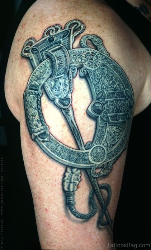 Celtic Tattoo On Shoulder