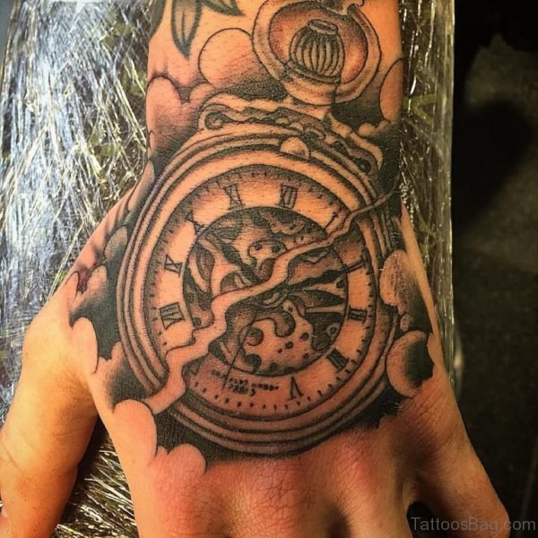 Classic Clock Tattoo