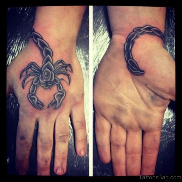 Classic Scorpion Tattoo