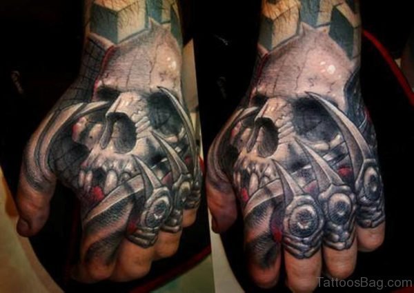 Classic Skull Tattoo