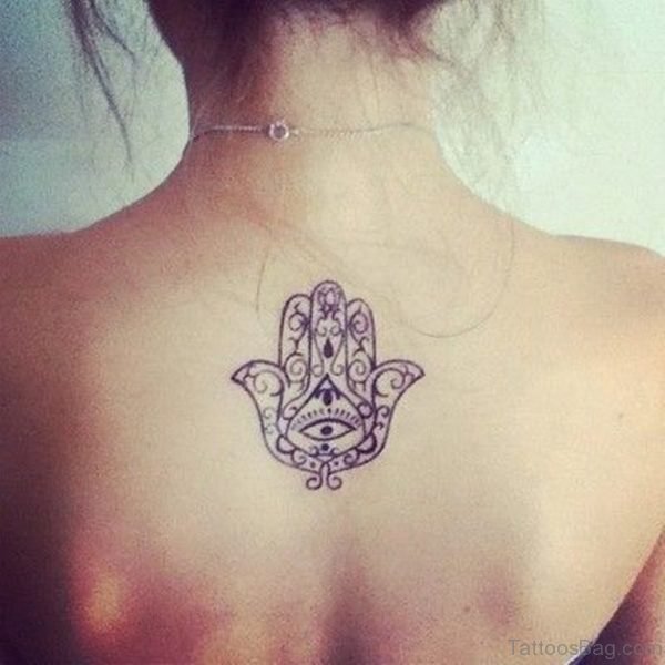 Classic Upper Back Tattoo