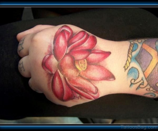 Classy Lotus Tattoo