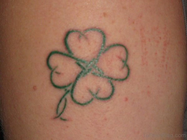 Clover Tattoo On Arm