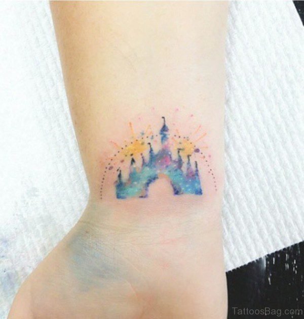 8 Innovative Castle Wrist Tattoos