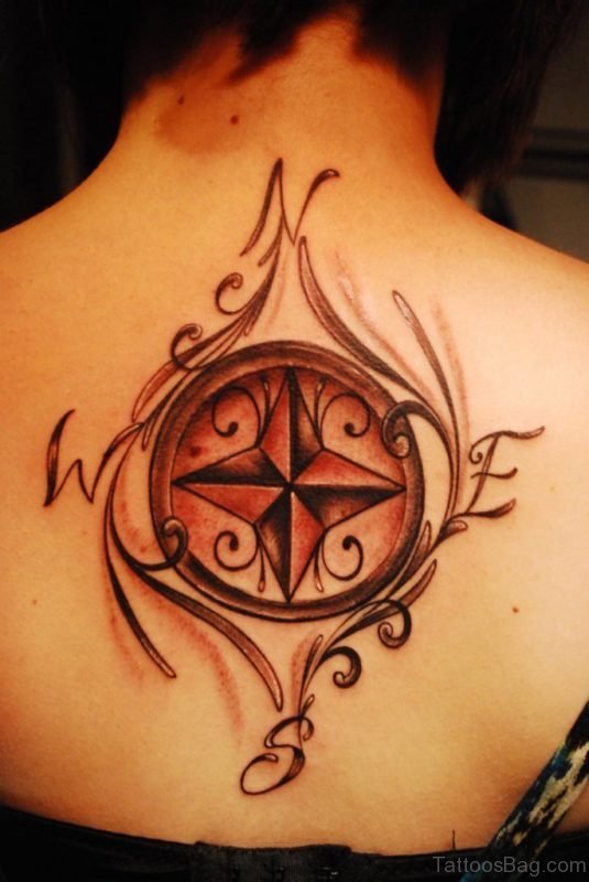 Compass Tattoo