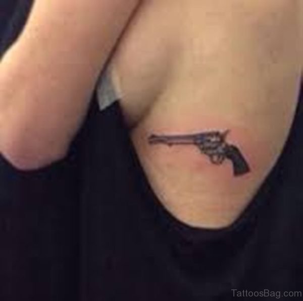 Cool Gun Tattoo