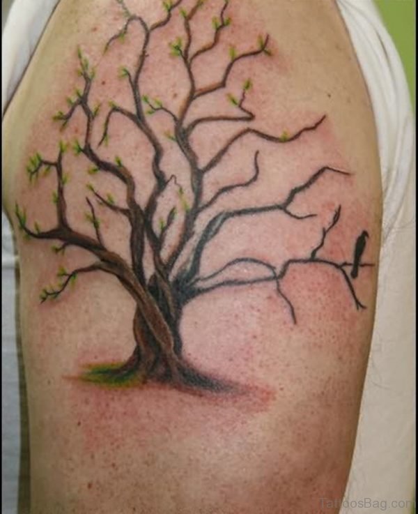 Cool Tree Tattoo 