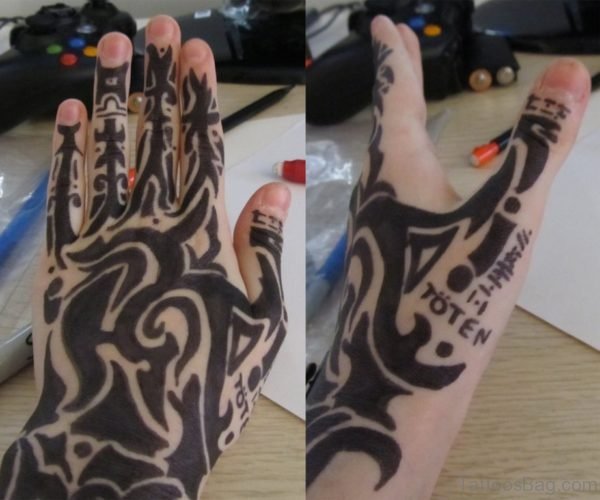 Cool Tribal Tattoo Design
