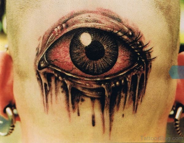 Crying Eye Tattoo