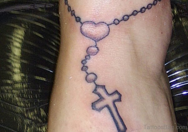 Custom Rosary Tattoo