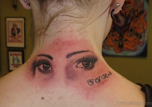 Cute Eyes Tattoo