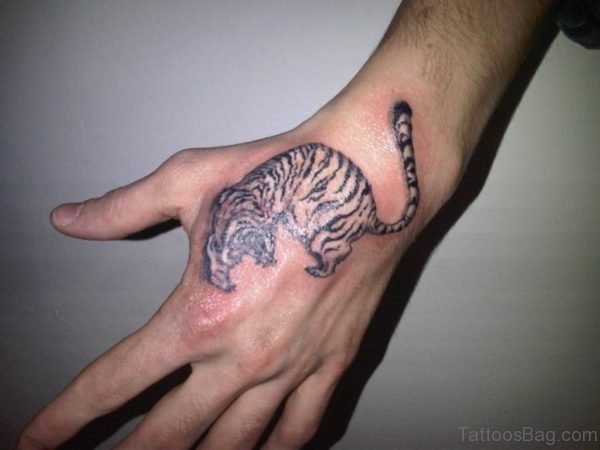 Elegant Tiger Tattoo