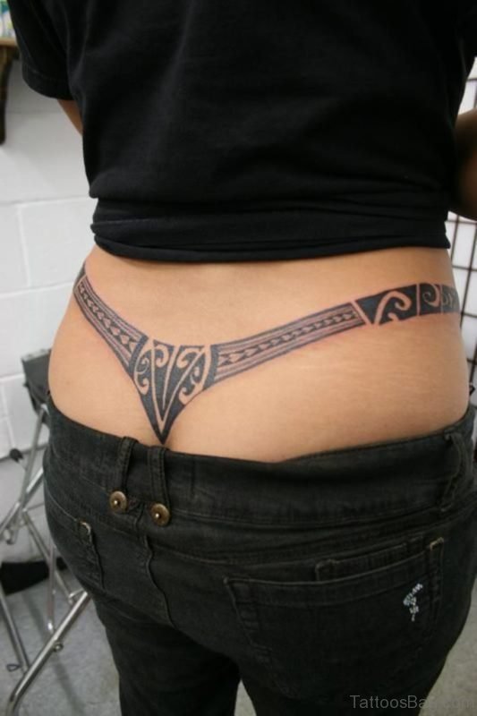 Elegant Tribal Tattoo