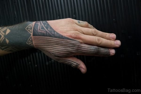Elegant Tribal Tattoo
