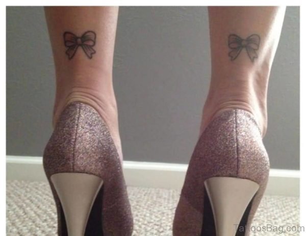 Excellent Bow Tattoo