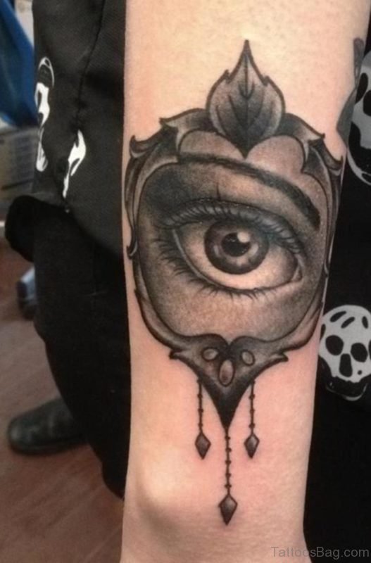 Excellent Eye Tattoo On Arm