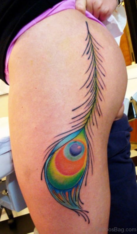 Excellent Feather Tattoo