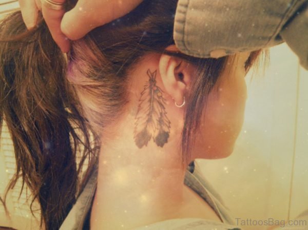 Excellent Feather Tattoo