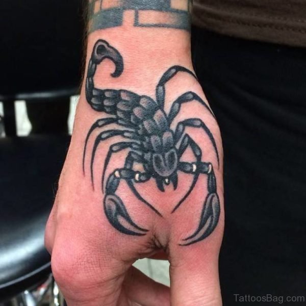 Excellent Scorpion Tattoo