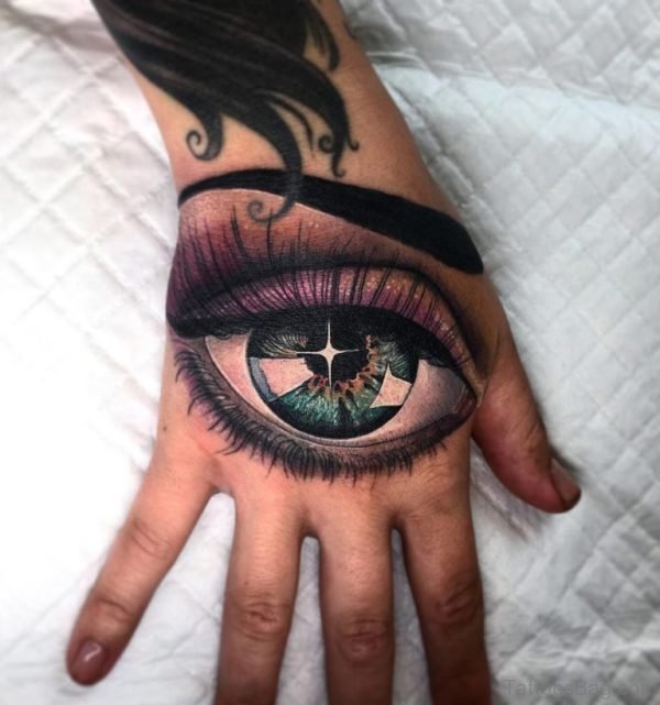Eye Hand Tattoo