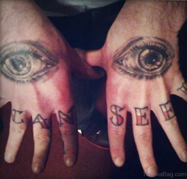 Eye Tattoo For Your Hand