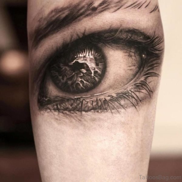 Eye Tattoo On Arm