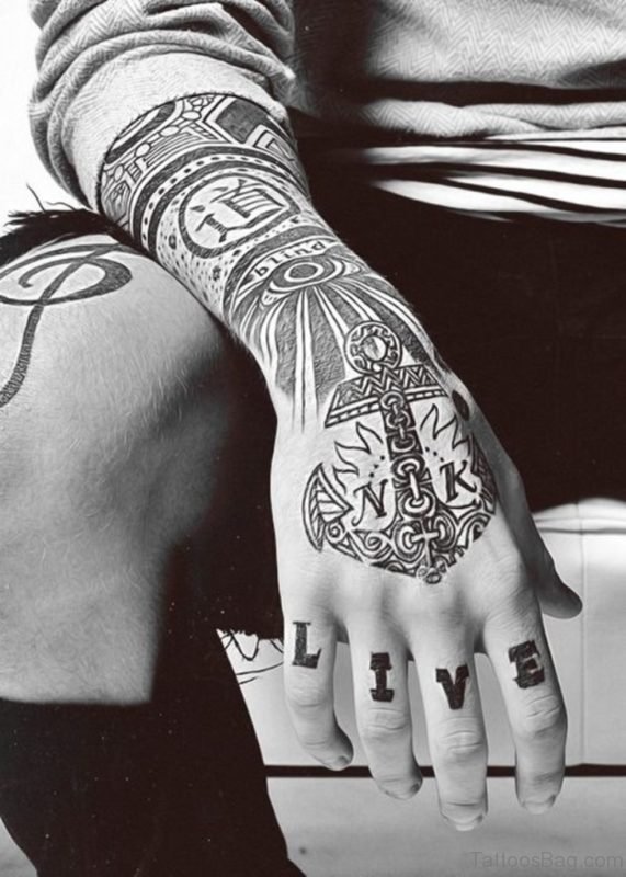 Fabulous Anchor Tattoo