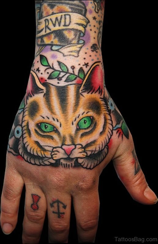Fabulous Cat Tattoo