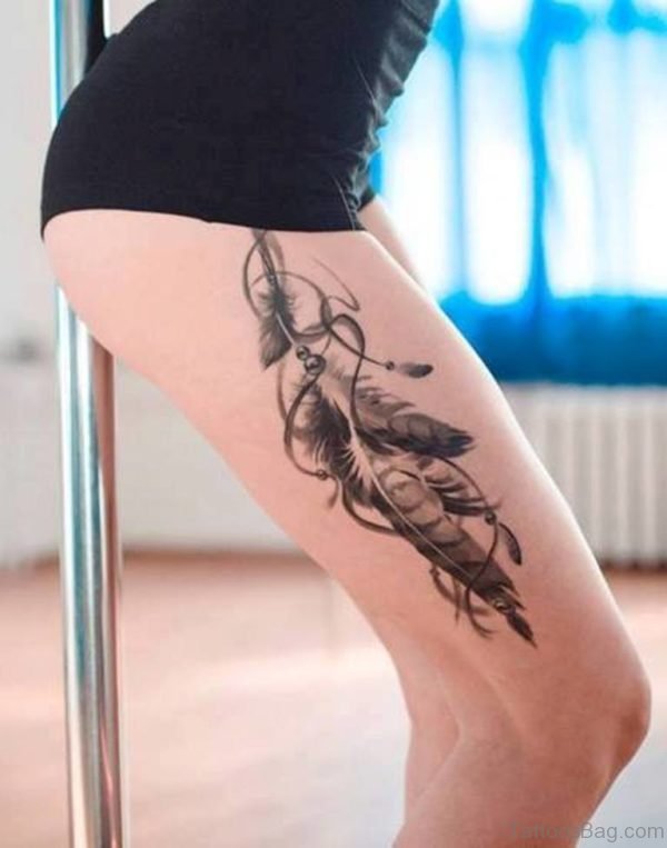 Fabulous Feather Tattoo