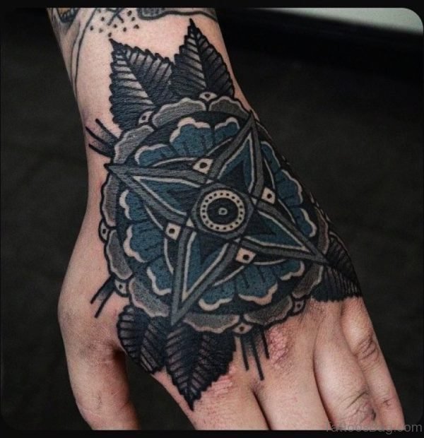 Fancy Flower Tattoo