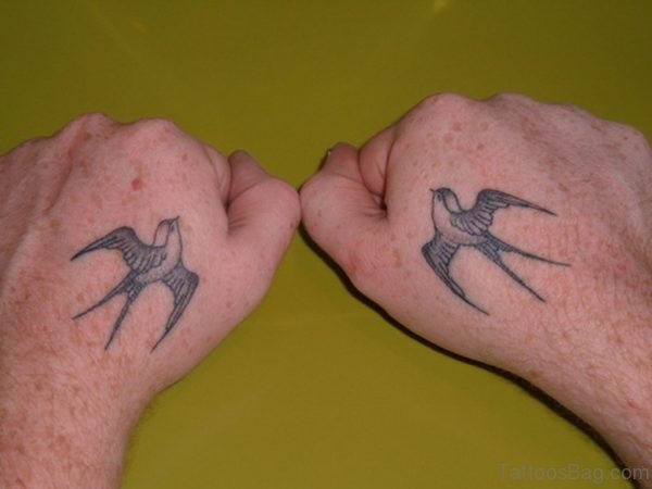 Fancy Swallow Tattoo