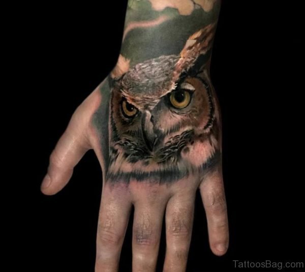 Fantastic Owl Tattoo