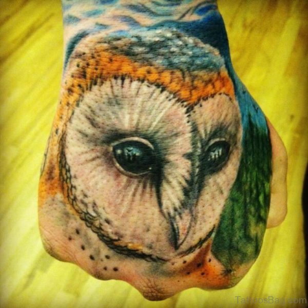 Fantastic Owl Tattoo Design