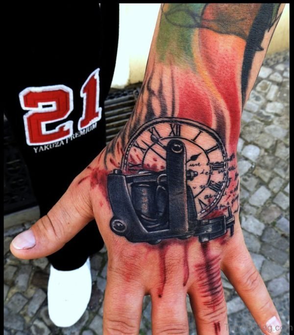 Fantastic Clock Tattoo