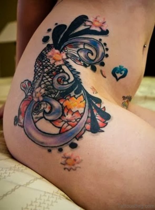 Fish Tattoo Waist