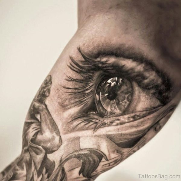Funky Eye Tattoo