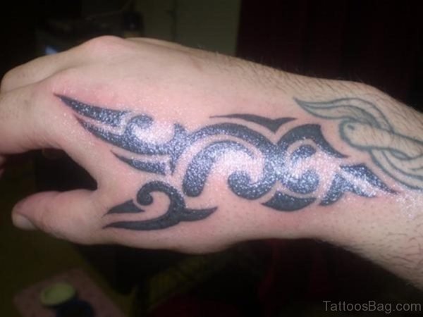 Funky Tribal Tattoo