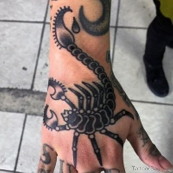 Great Scorpion Tattoo