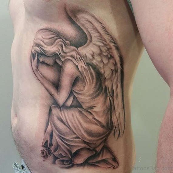 Grey Angel Tattoo