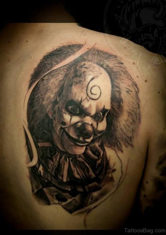 Horror Tattoo On Full Back