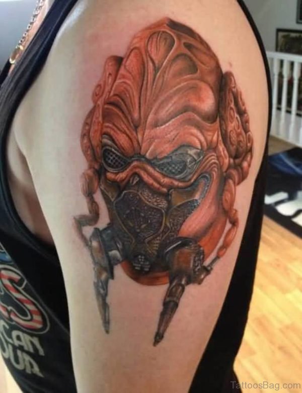 Impressive Alien Tattoo