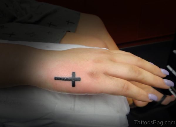 Impressive Cross Tattoo